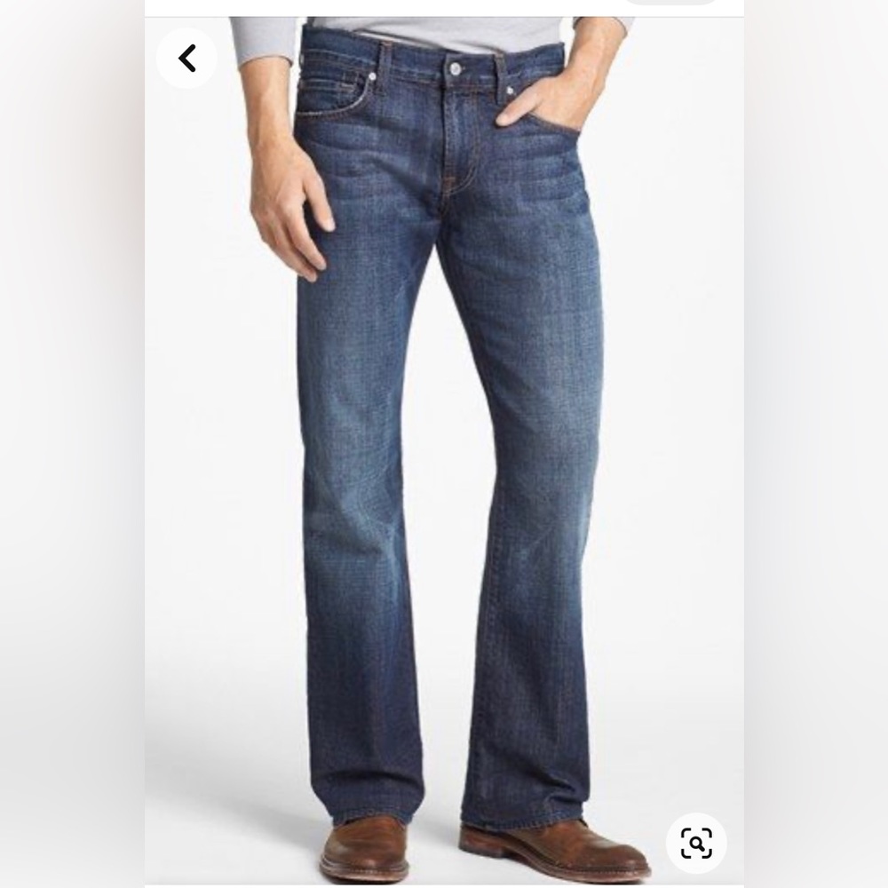 7 off all mankind BRETT boot cut jeans size 29 - Picture 2 of 10